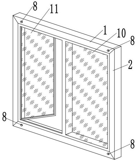 一种铝合金门窗结构的制作方法