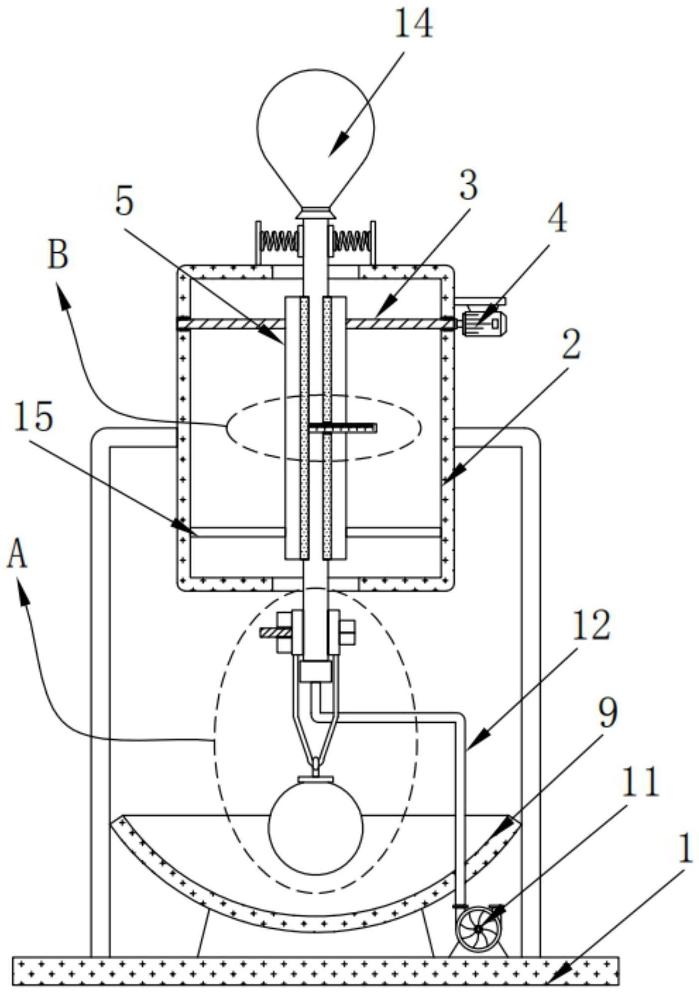 一种金属软管拉压刚度测量装置的制作方法