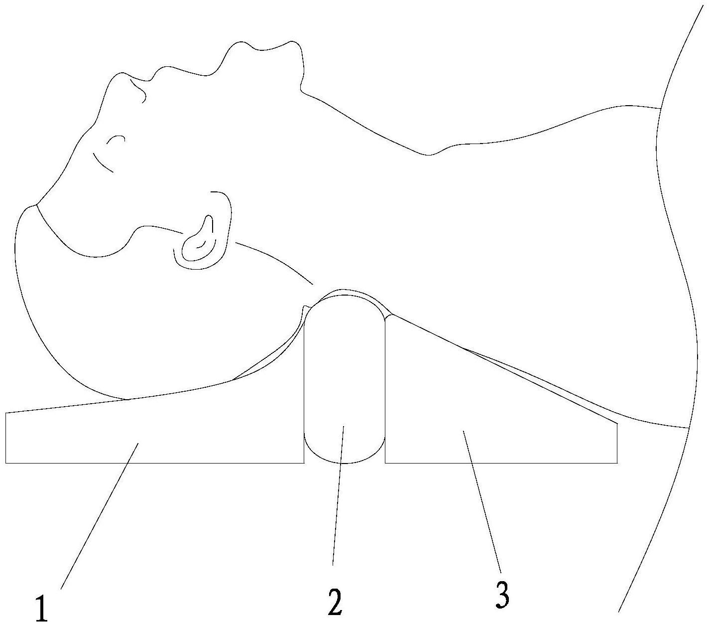 一种仰位抬头辅助枕的制作方法