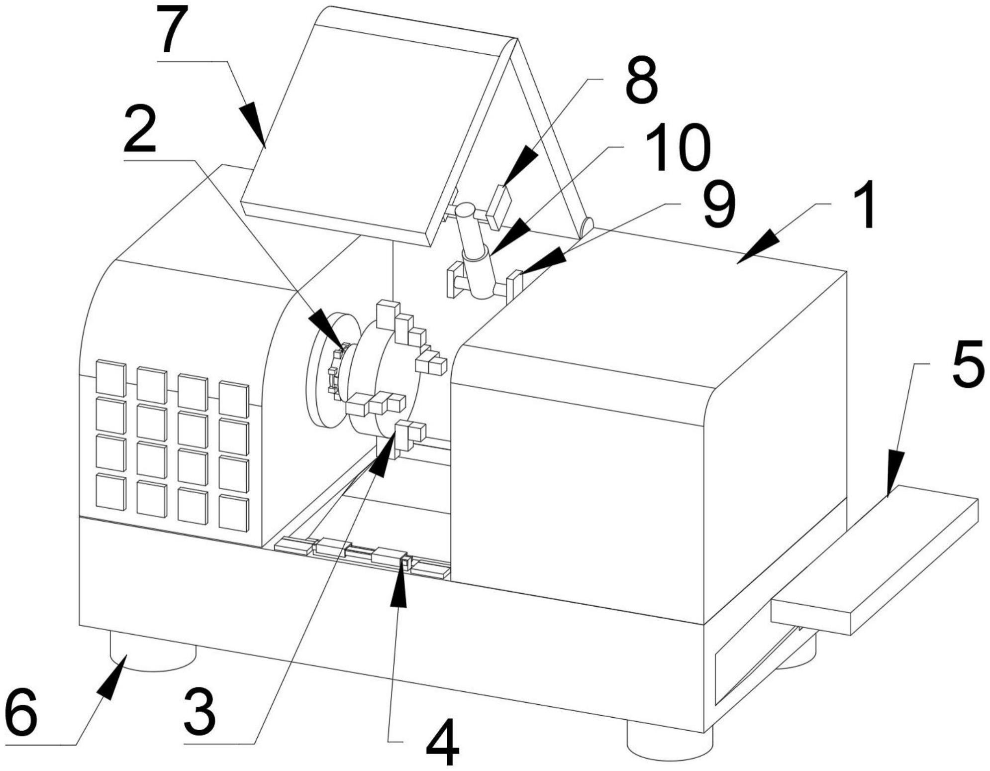 数控机床的加工件放置底座的制作方法