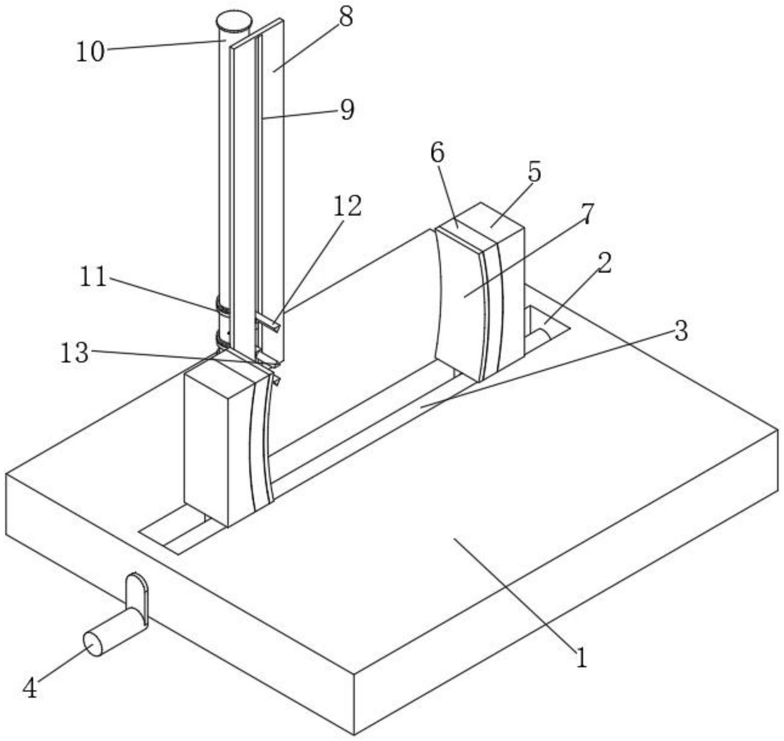 一种建筑工程造价用管件管径测量装置的制作方法