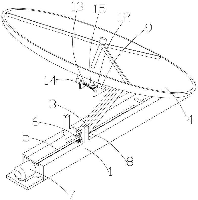 VSAT卫星天线收纳结构的制作方法