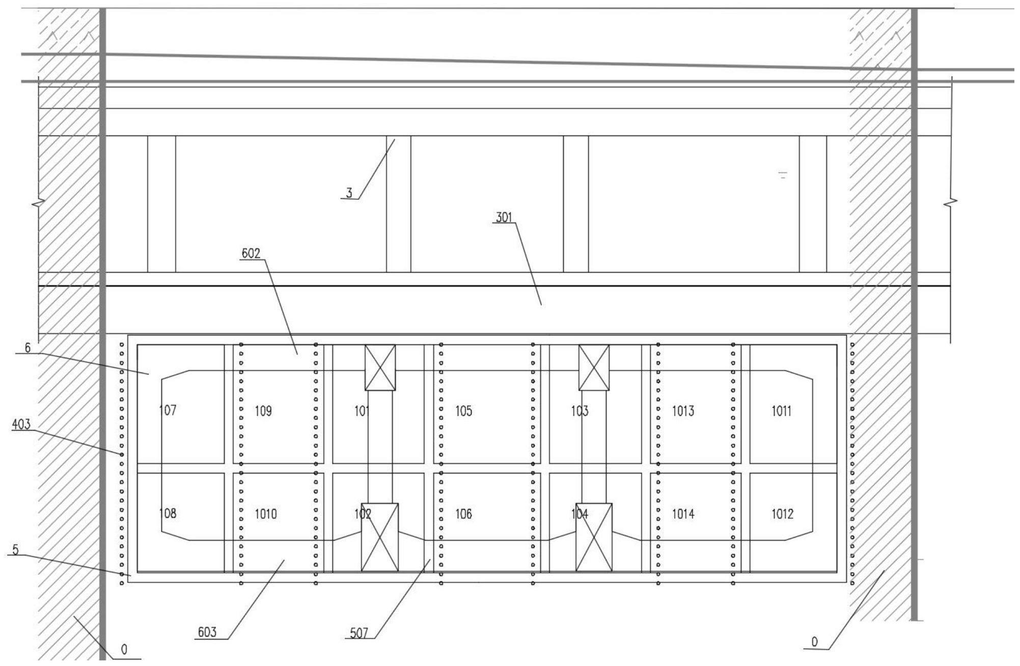 一种新建地铁车站零距离暗挖下穿既有车站施工方法与流程