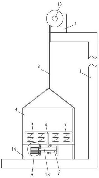 一种高空作业安全模拟装置的制作方法