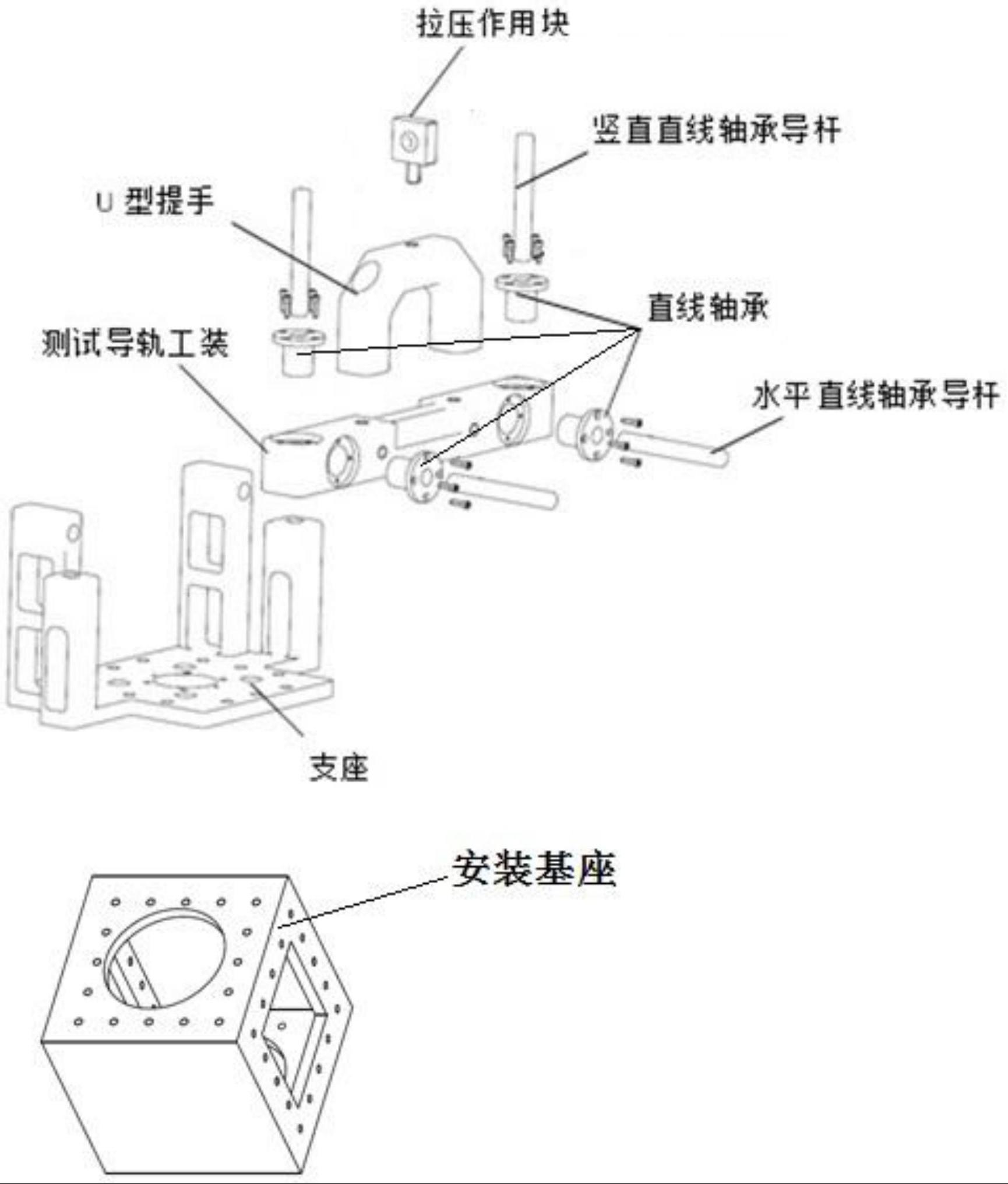 一种应用于回转支撑机构的静载刚度试验工装的制作方法