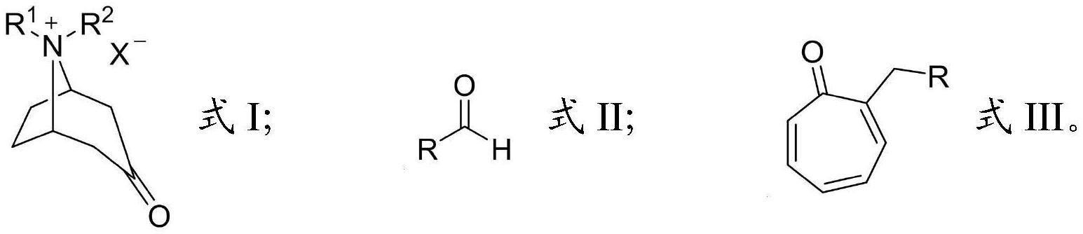 一种2-取代环庚三烯酮类化合物的合成方法