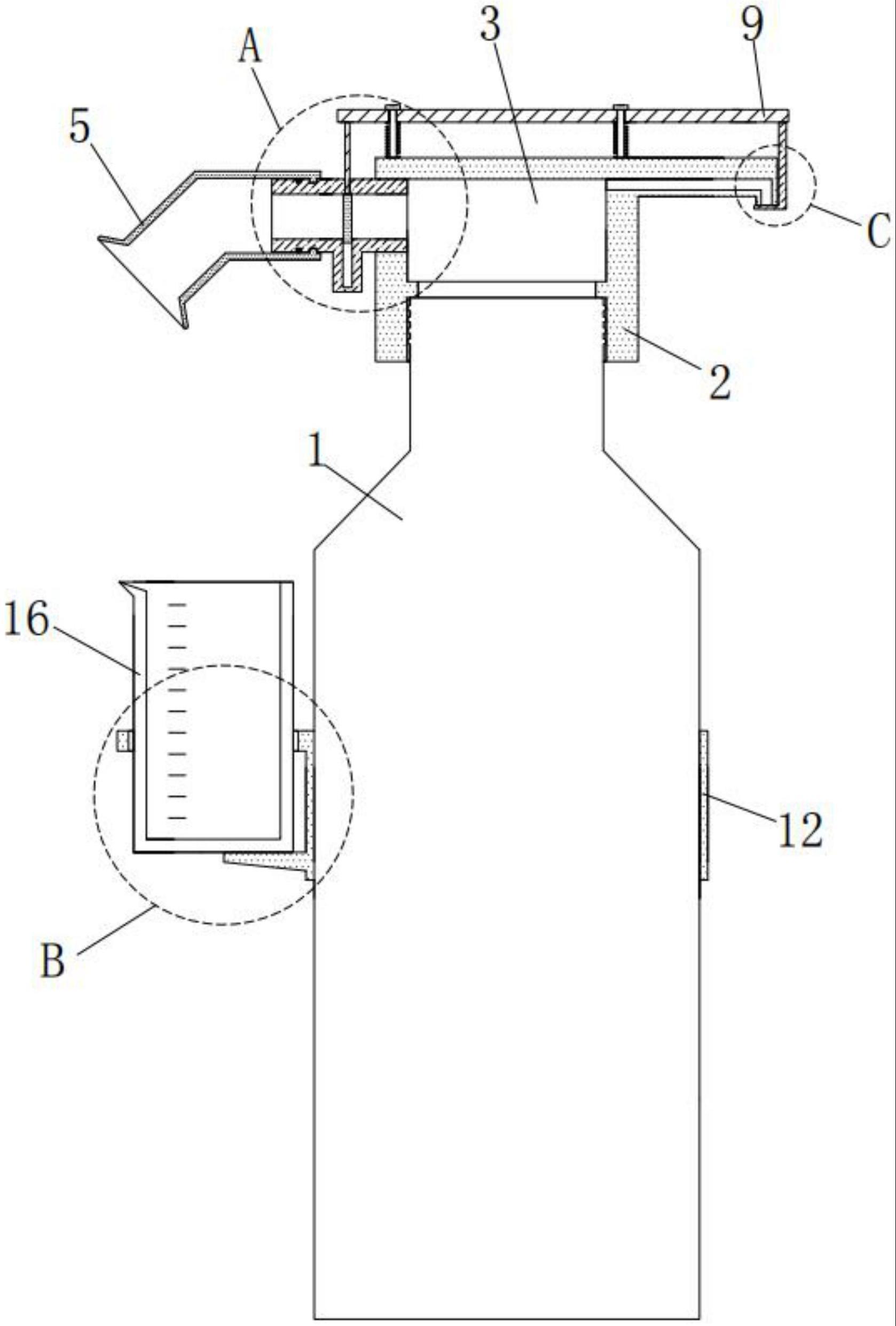 一种具有计量功能的塑料酱油油瓶的制作方法