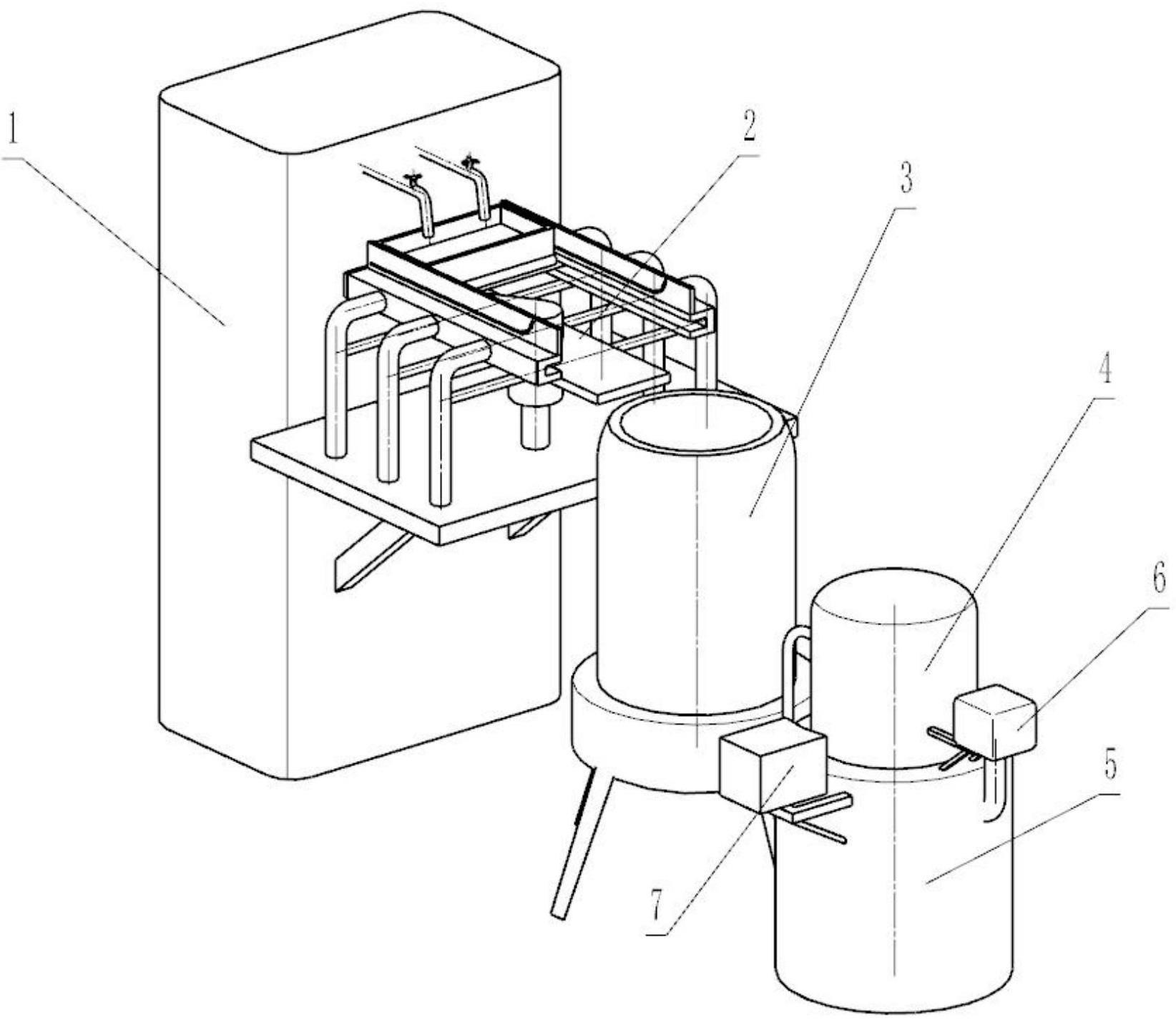 一种制备不同温度性能的粘缸剂加工装置的制作方法