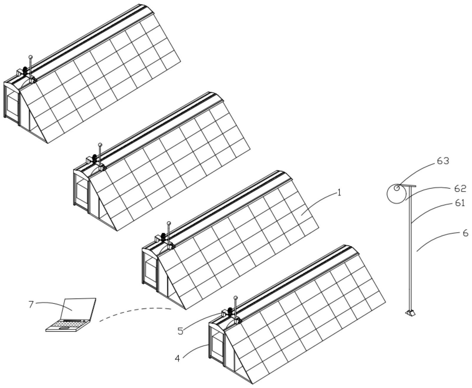 一种太阳能电站的电池板及其缺陷检测系统的制作方法