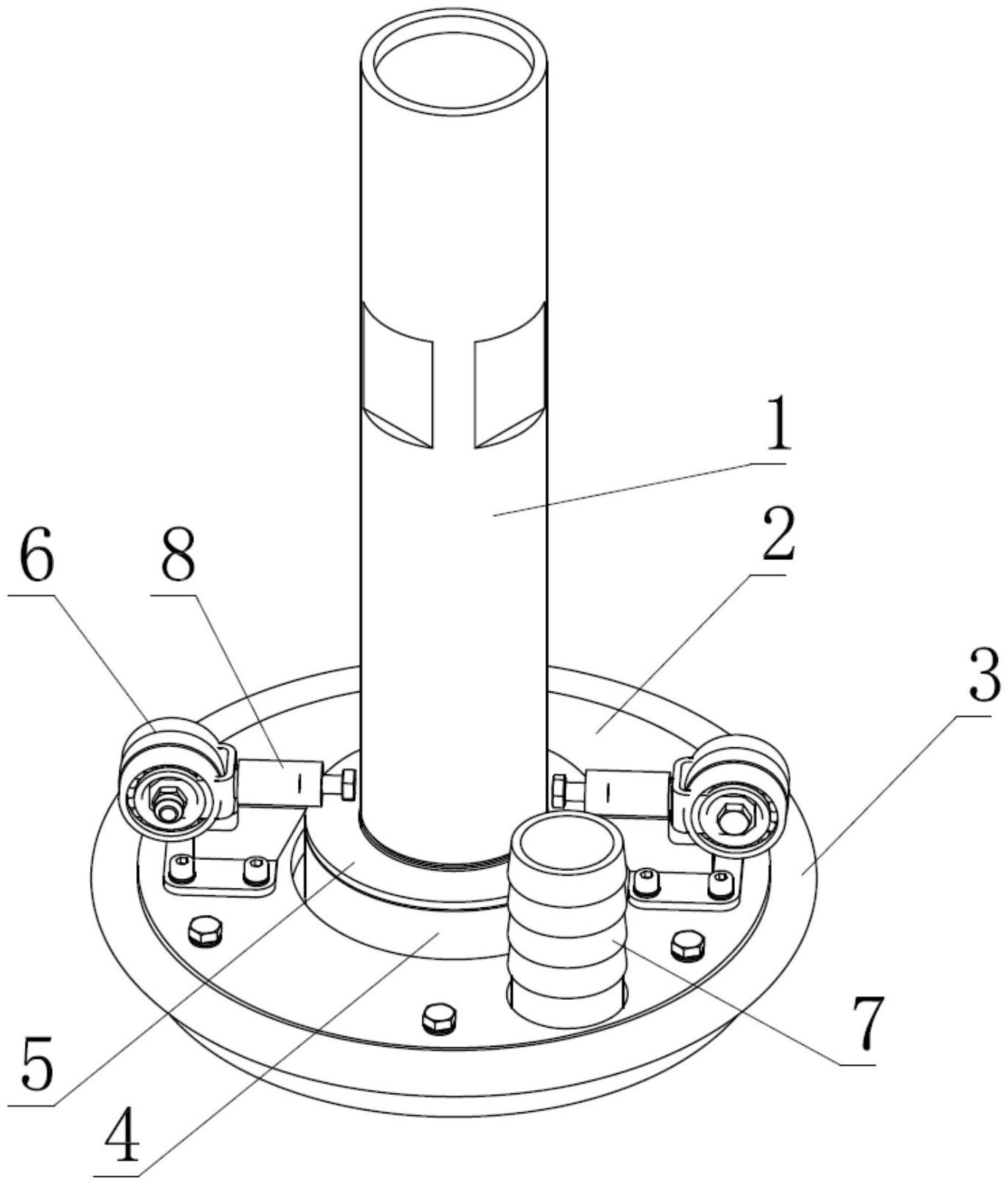 一种潜孔钻机的排渣装置的制作方法