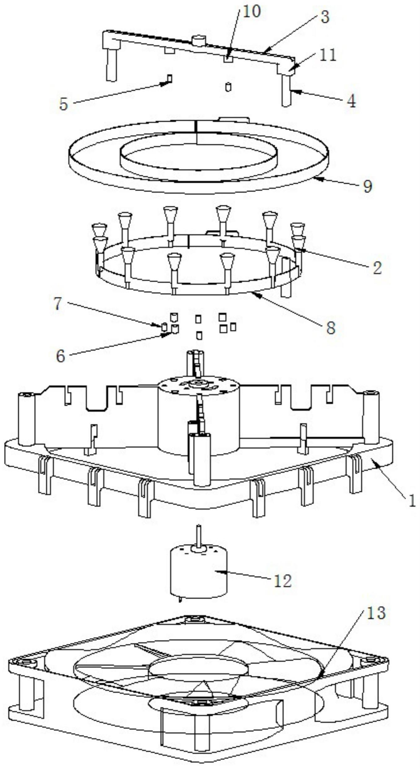 空气净化离子清洁装置的制作方法