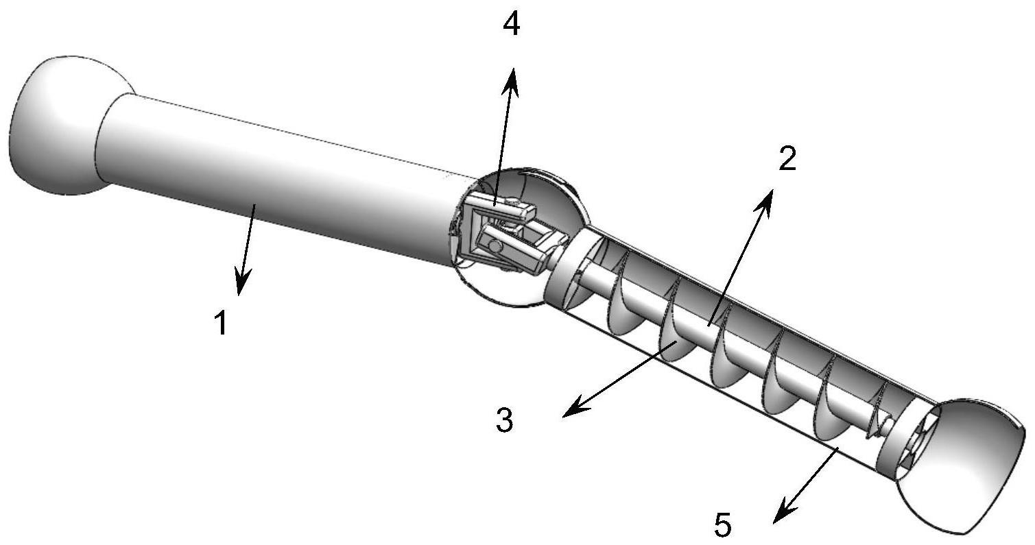 一种链式柔性密闭固体颗粒输送管的制作方法
