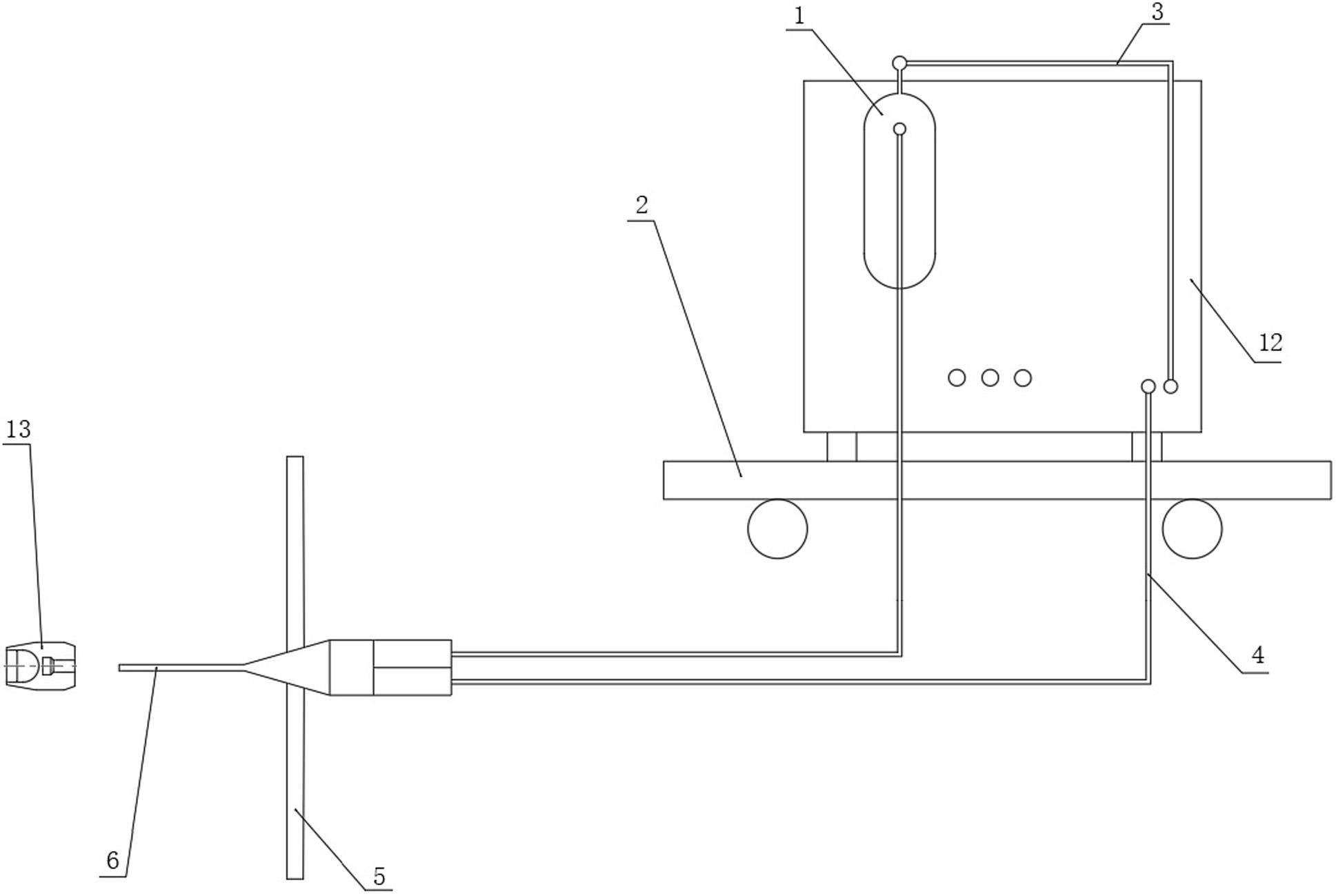 一种履带总成用便携式真空注油机的制作方法