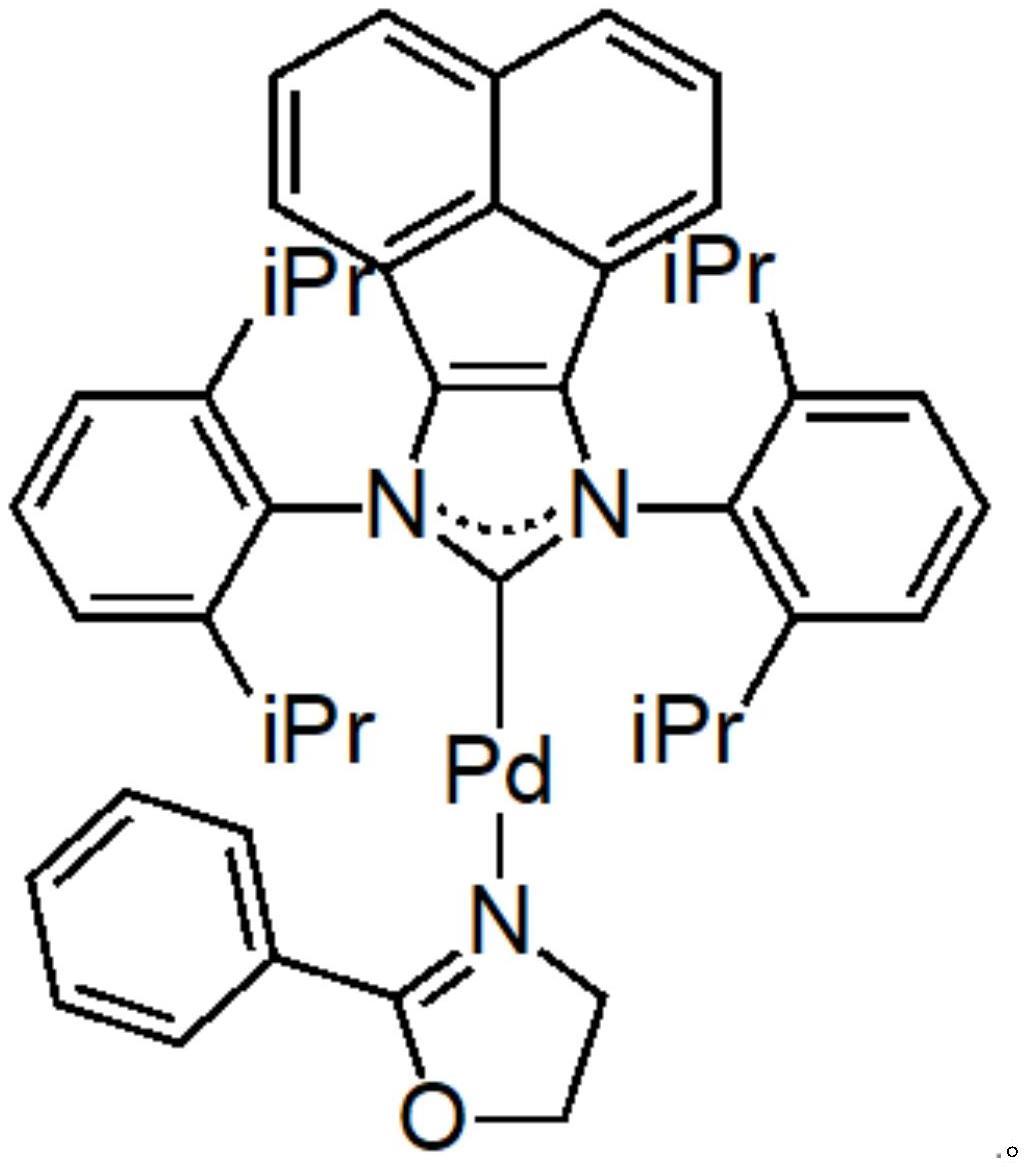 一种氮杂环卡宾钯化合物及其制备方法和应用