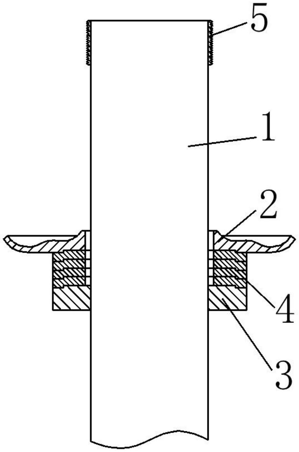 减震器弹簧盘高度调节构造的制作方法
