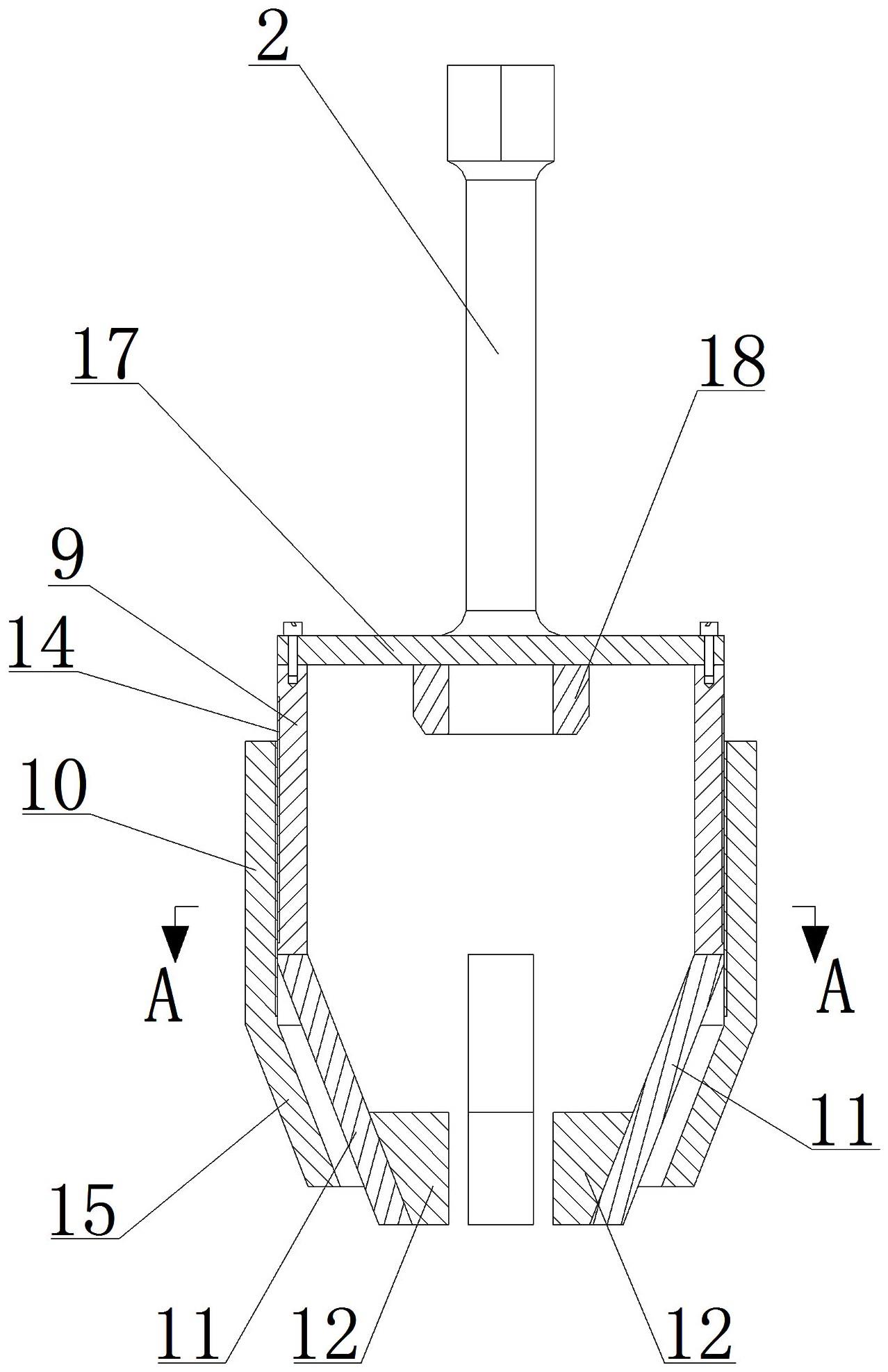 一种拉力试验机用杆件夹持夹具的制作方法