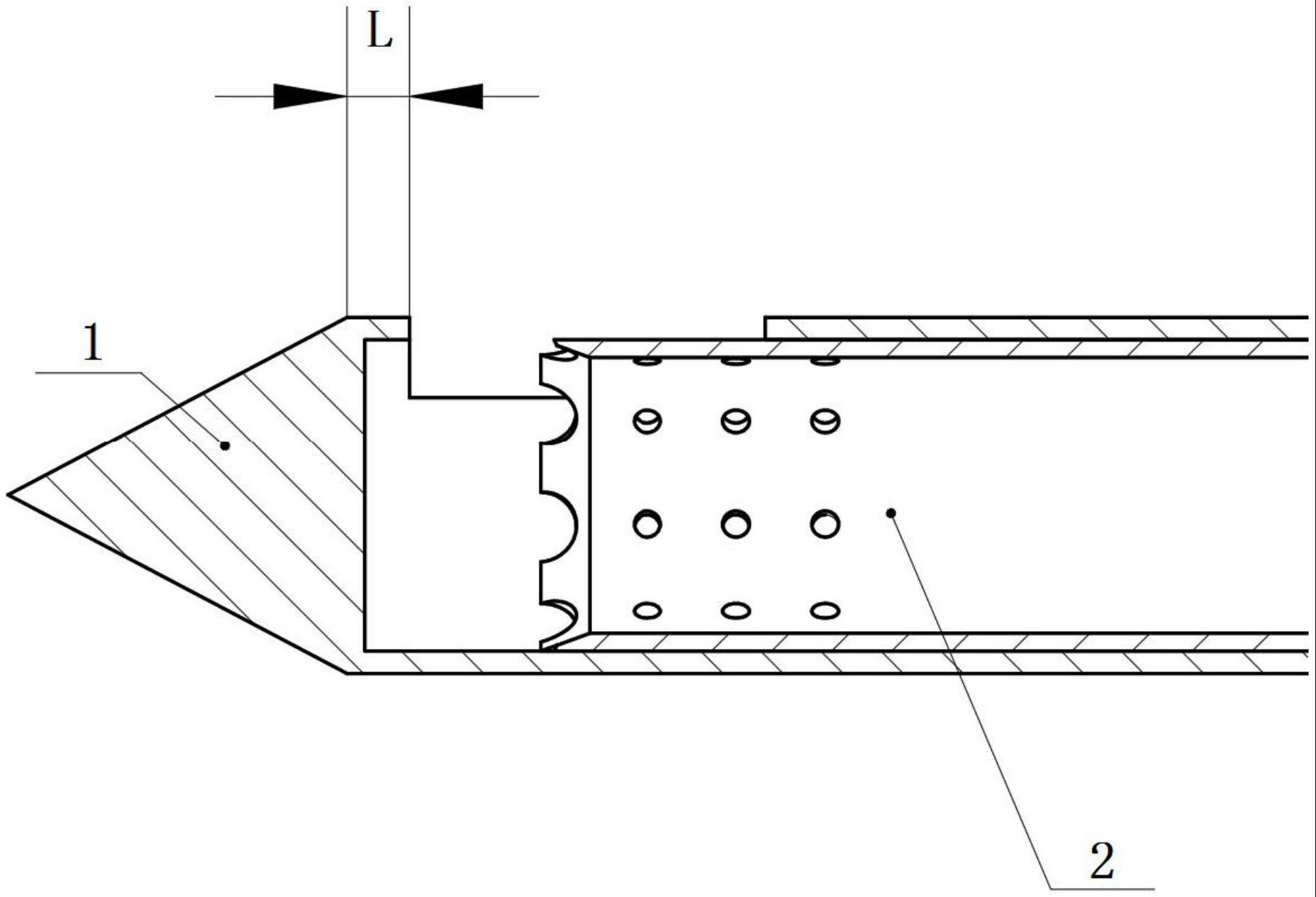 一种旋切针的短针尖式针头结构及旋切针的制作方法