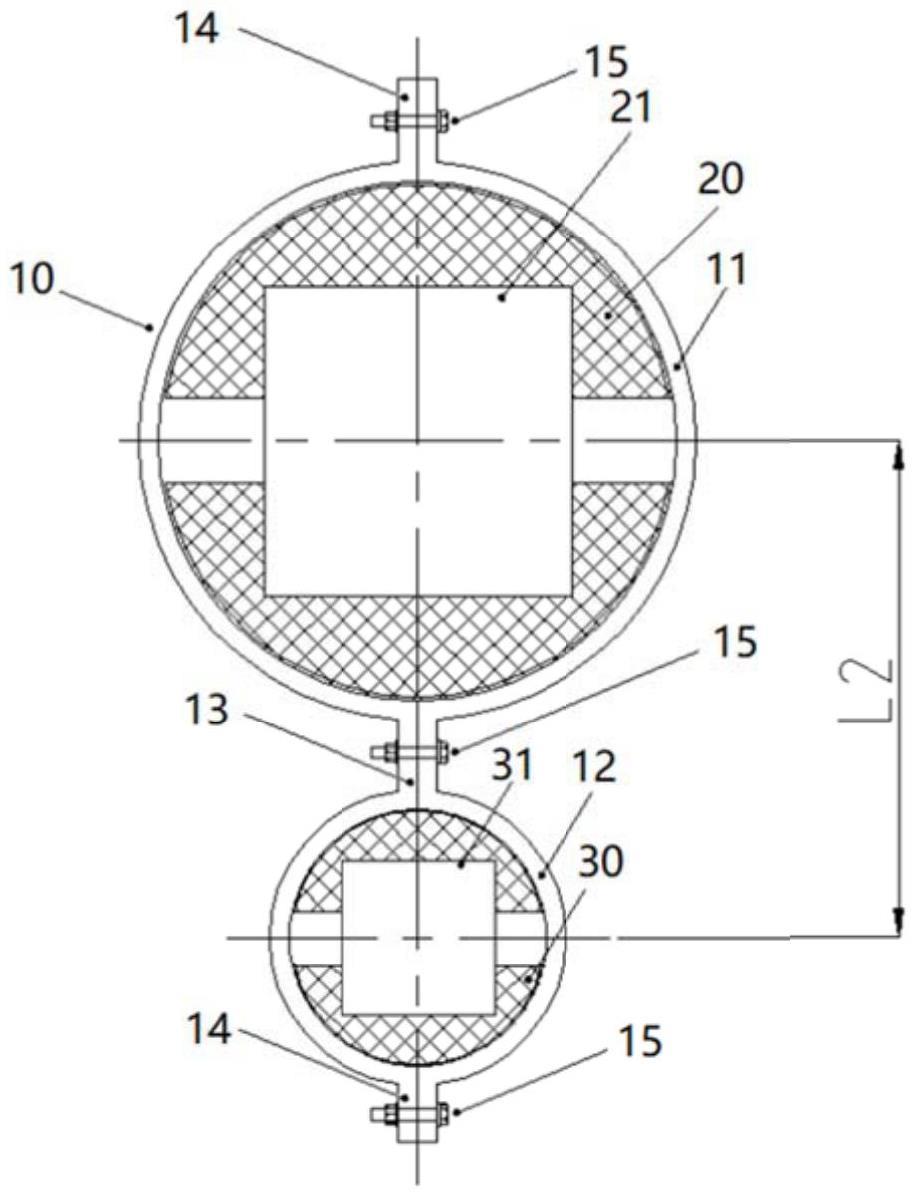 一种挠度限位装置及光伏多点驱动跟踪支架的制作方法