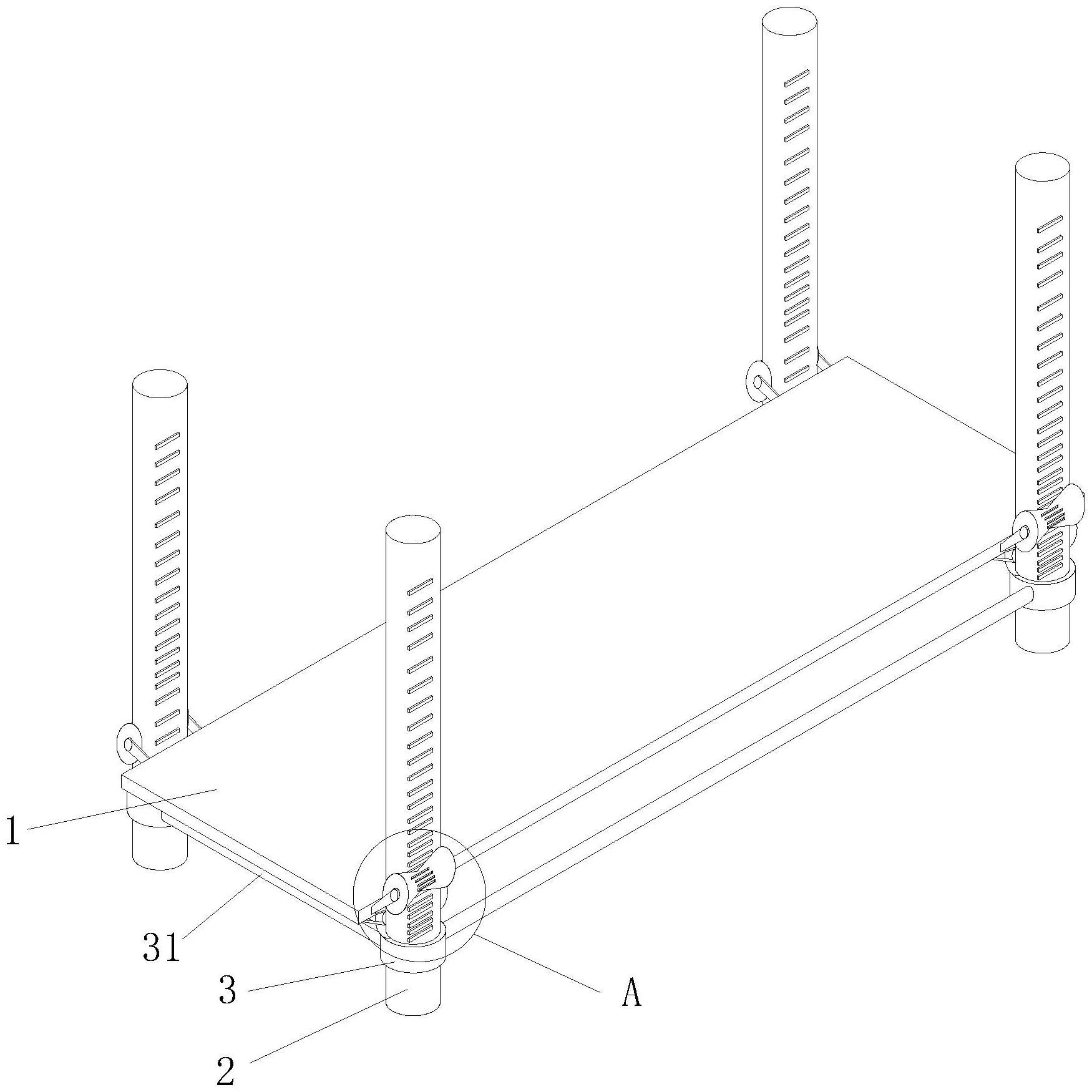 一种建筑施工架结构的制作方法