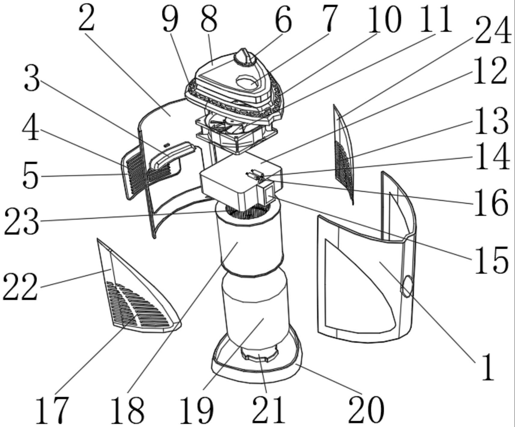 一种环保型室内空气净化装置的制作方法