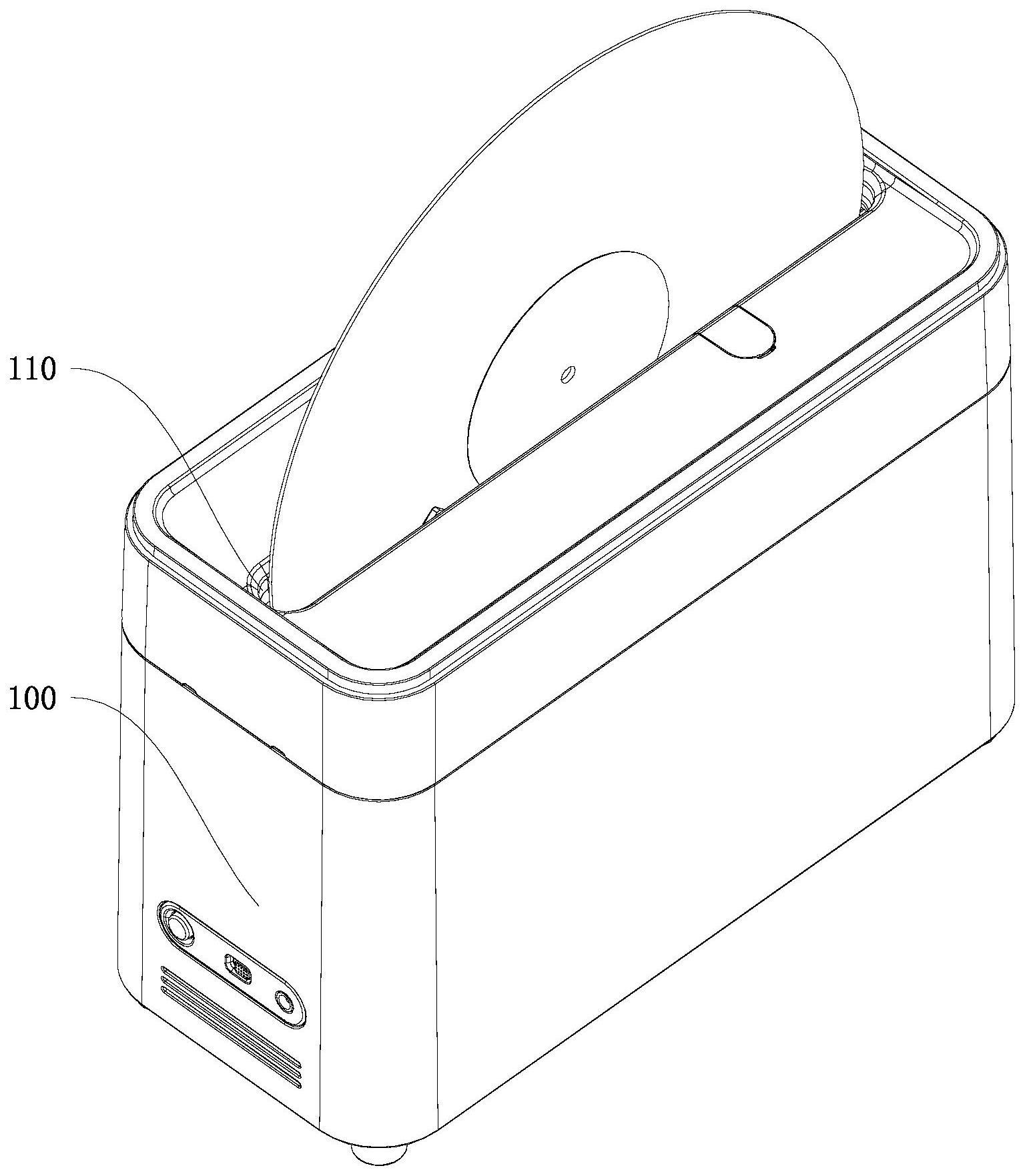 一种黑胶唱片超声波清洗机及使用方法与流程