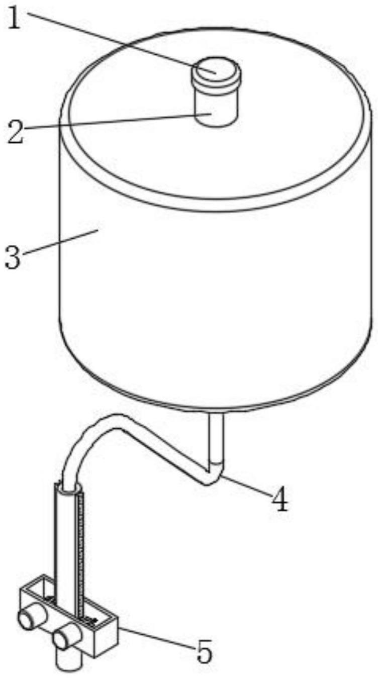 一种液体化工材料防泄漏自动灌装机的制作方法