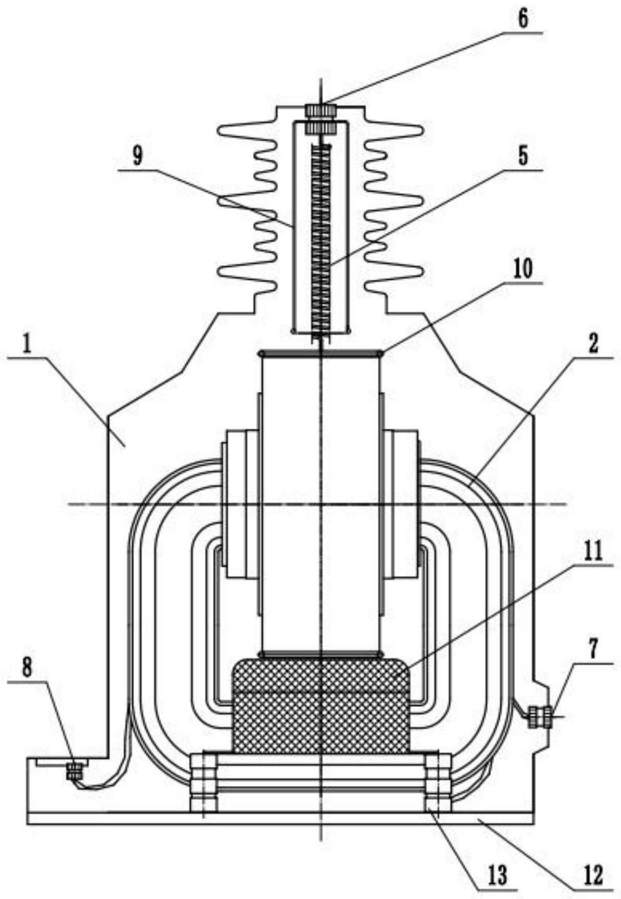 电压互感器和电压互感器制造装置及方法与流程