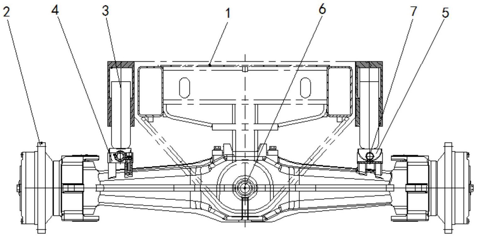 一种轮式挖掘机平衡油缸限位结构的制作方法