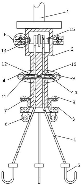 一种起重机吊装施工用防偏移机构及其吊装方法与流程