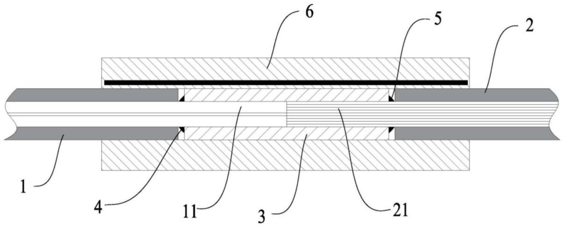 一种光子晶体光纤与单模光纤的连接结构与连接方法