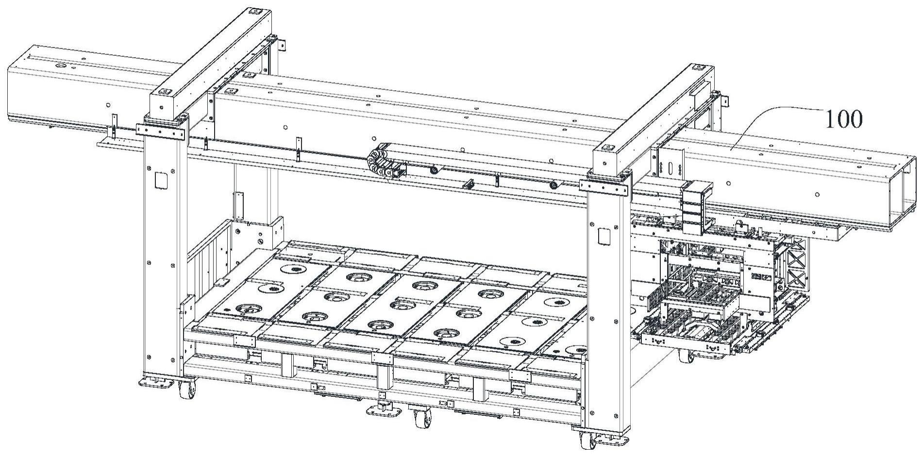 一种打印机喷车横梁结构的制作方法