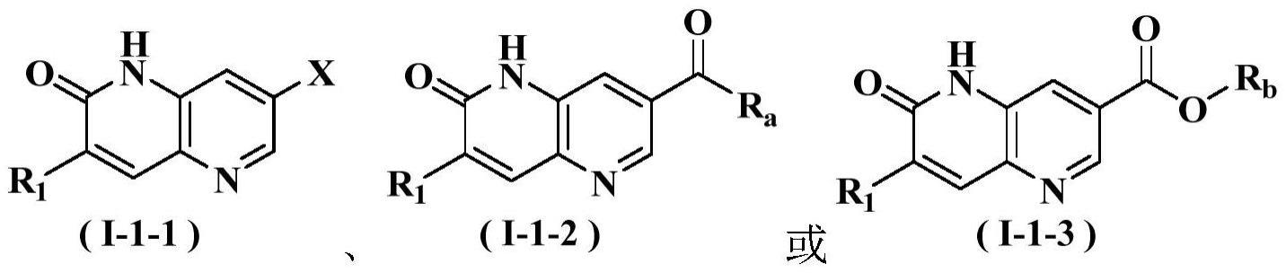 一种萘啶酮类衍生物及其制备方法与流程