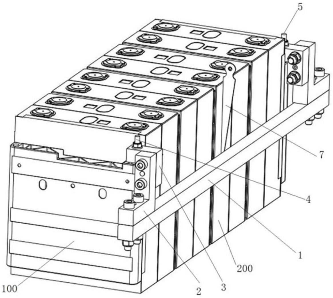 一种捆扎带电池模组侧平面度检具的制作方法