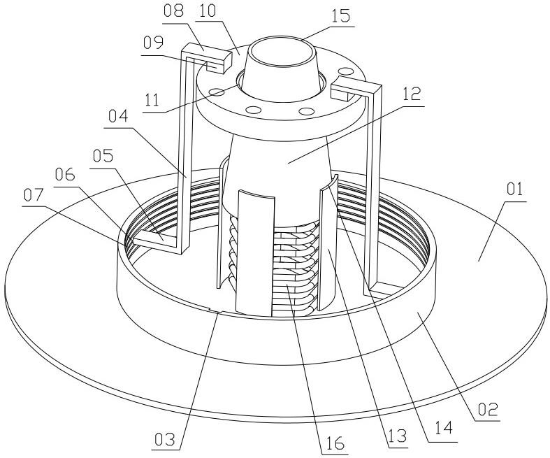 一种新型法兰焊接夹具