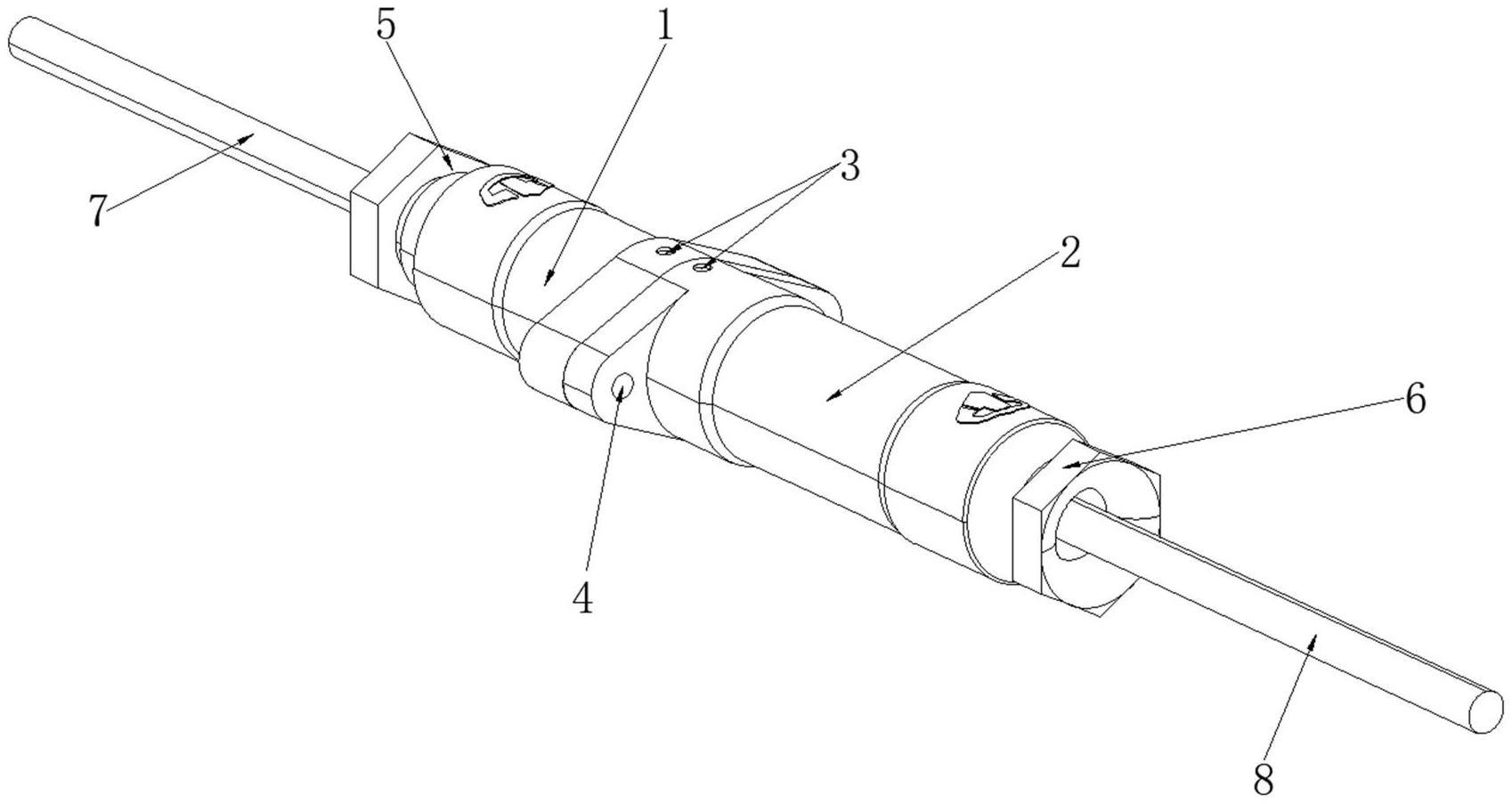 矿用隔爆型电缆连接器的制作方法