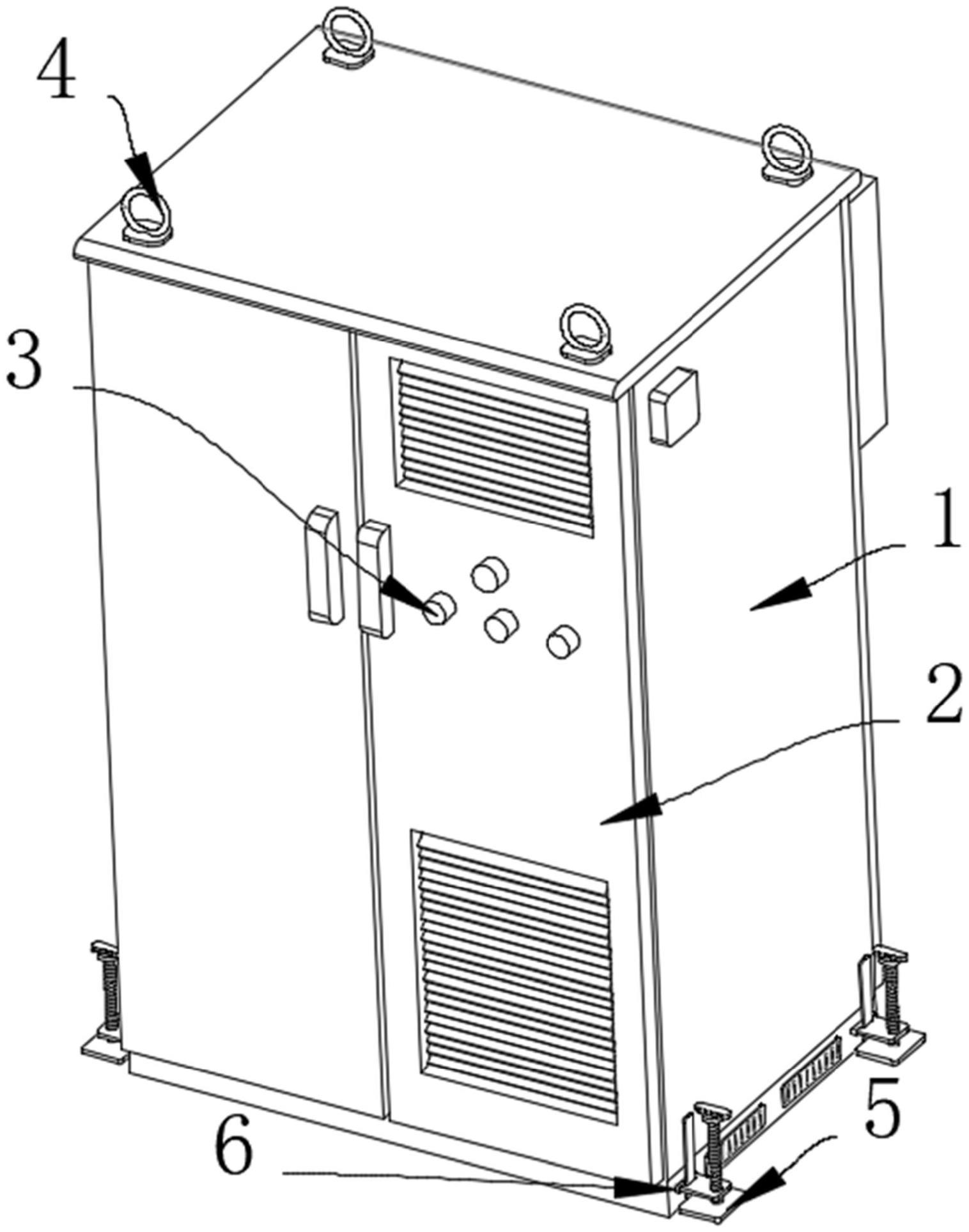 一种防护一体化移动储能机柜的制作方法