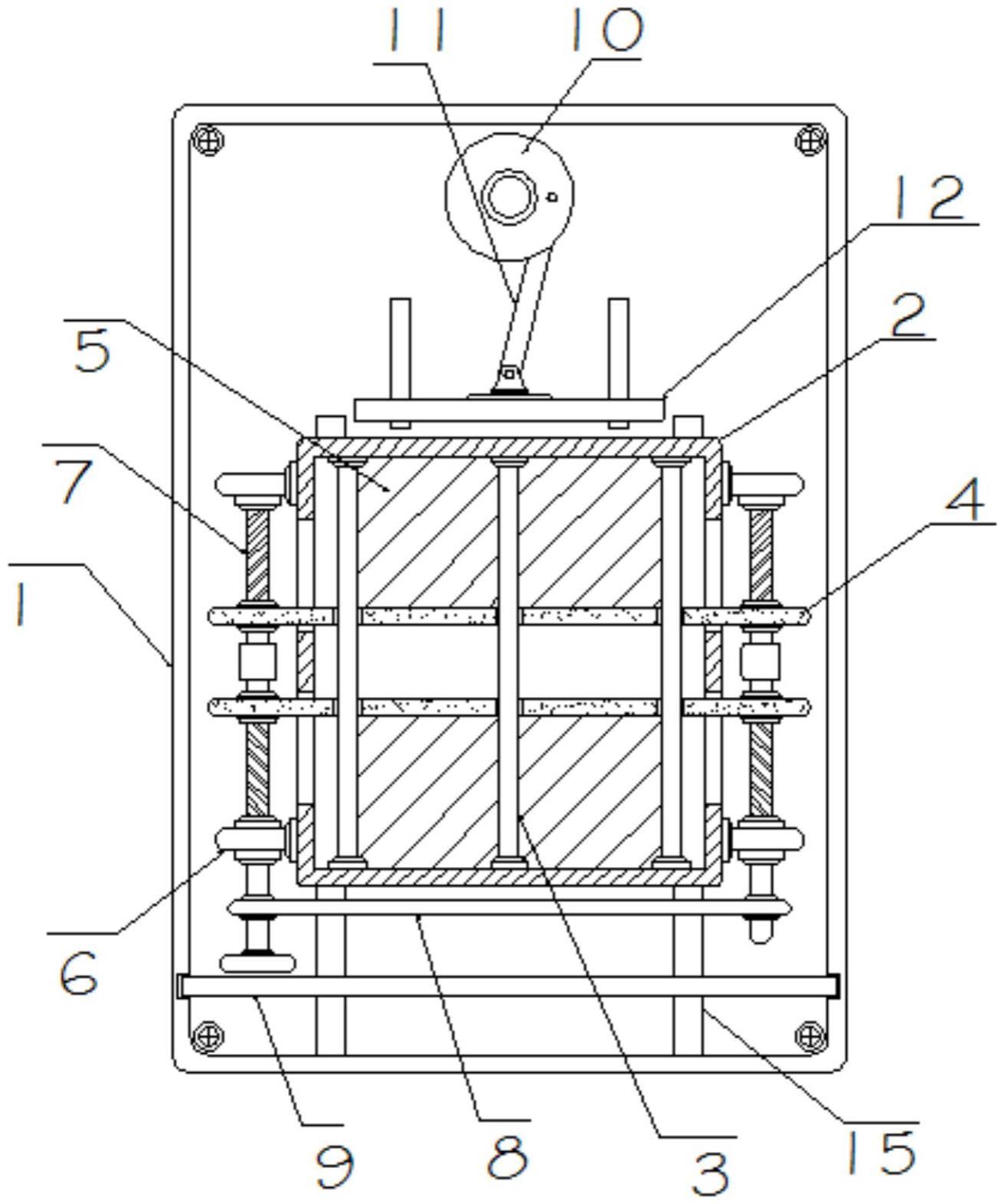 一种地铺石制备胚体成型模具的制作方法