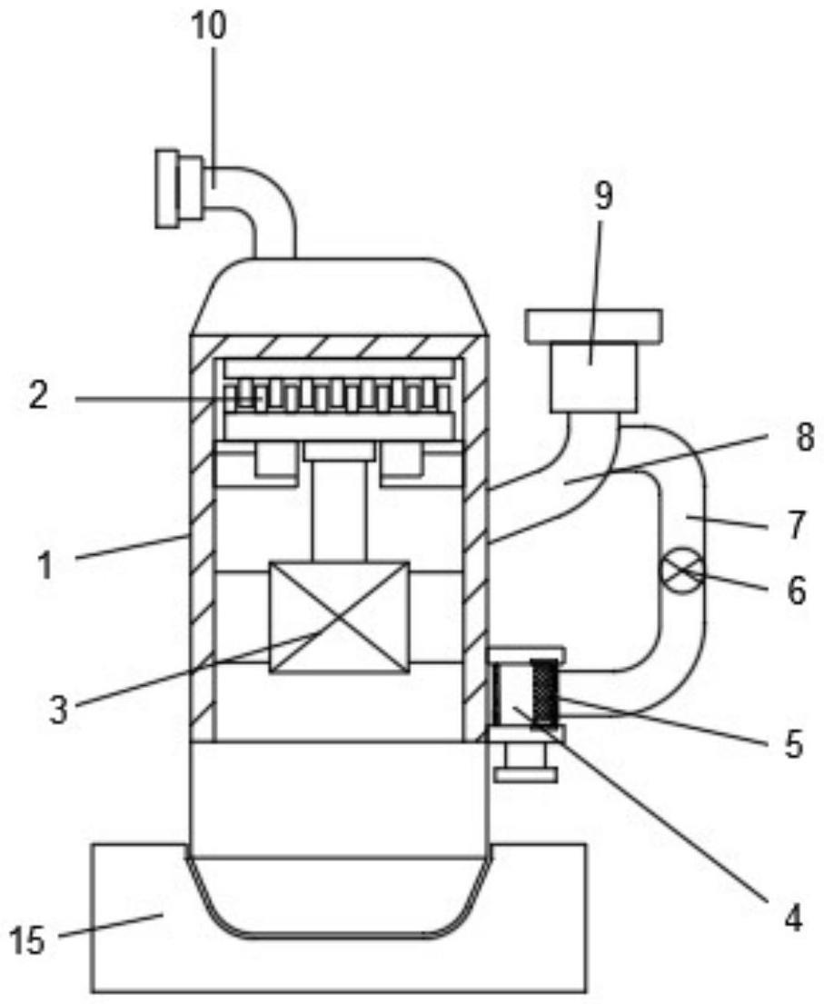 一种电动涡旋压缩机进气结构的制作方法