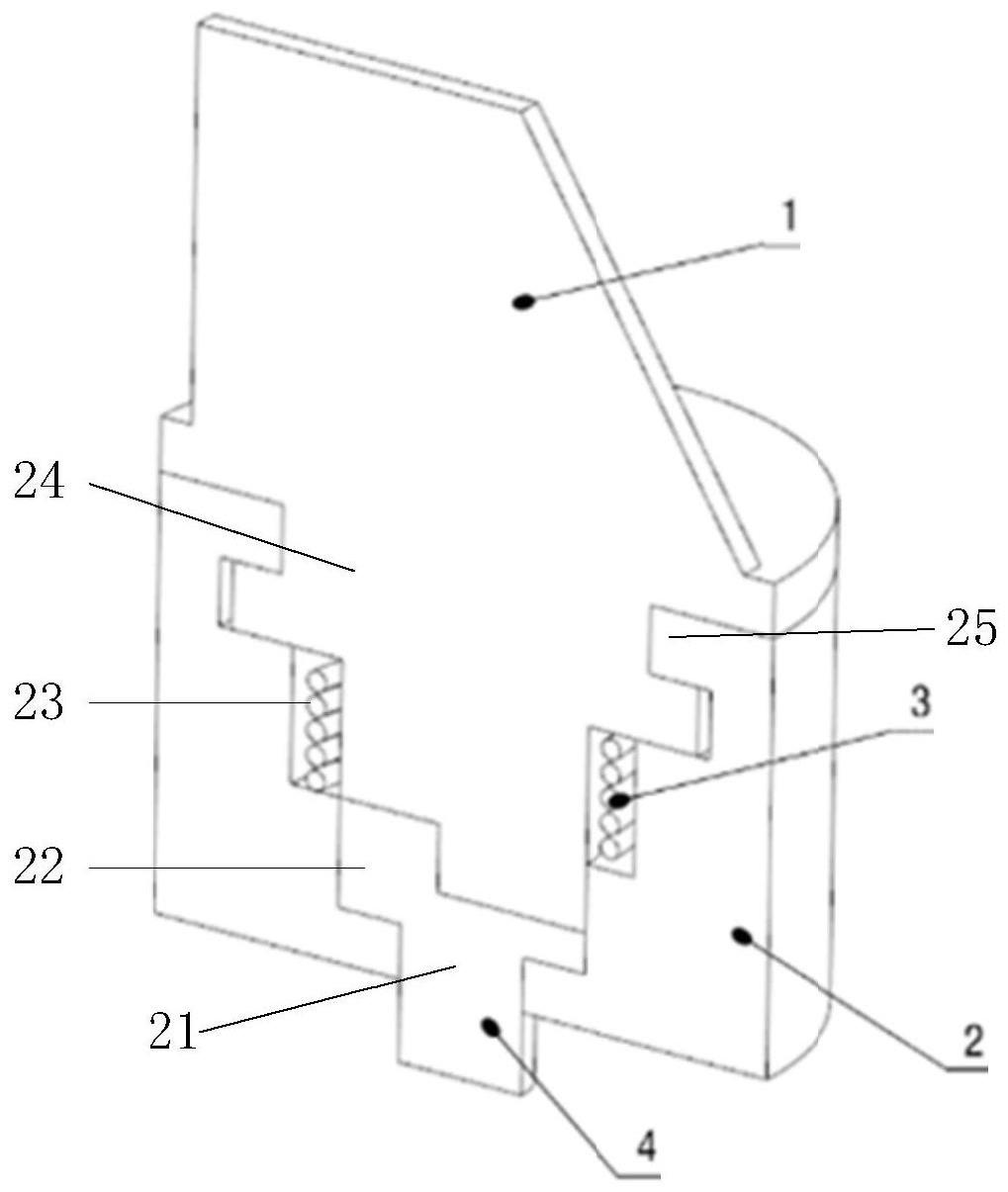 燃气舵面连接结构及飞行器燃气舵面解锁分离方法与流程