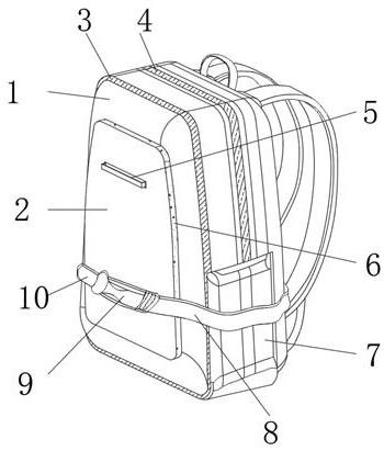 一种用于背包的可调节紧固件的制作方法