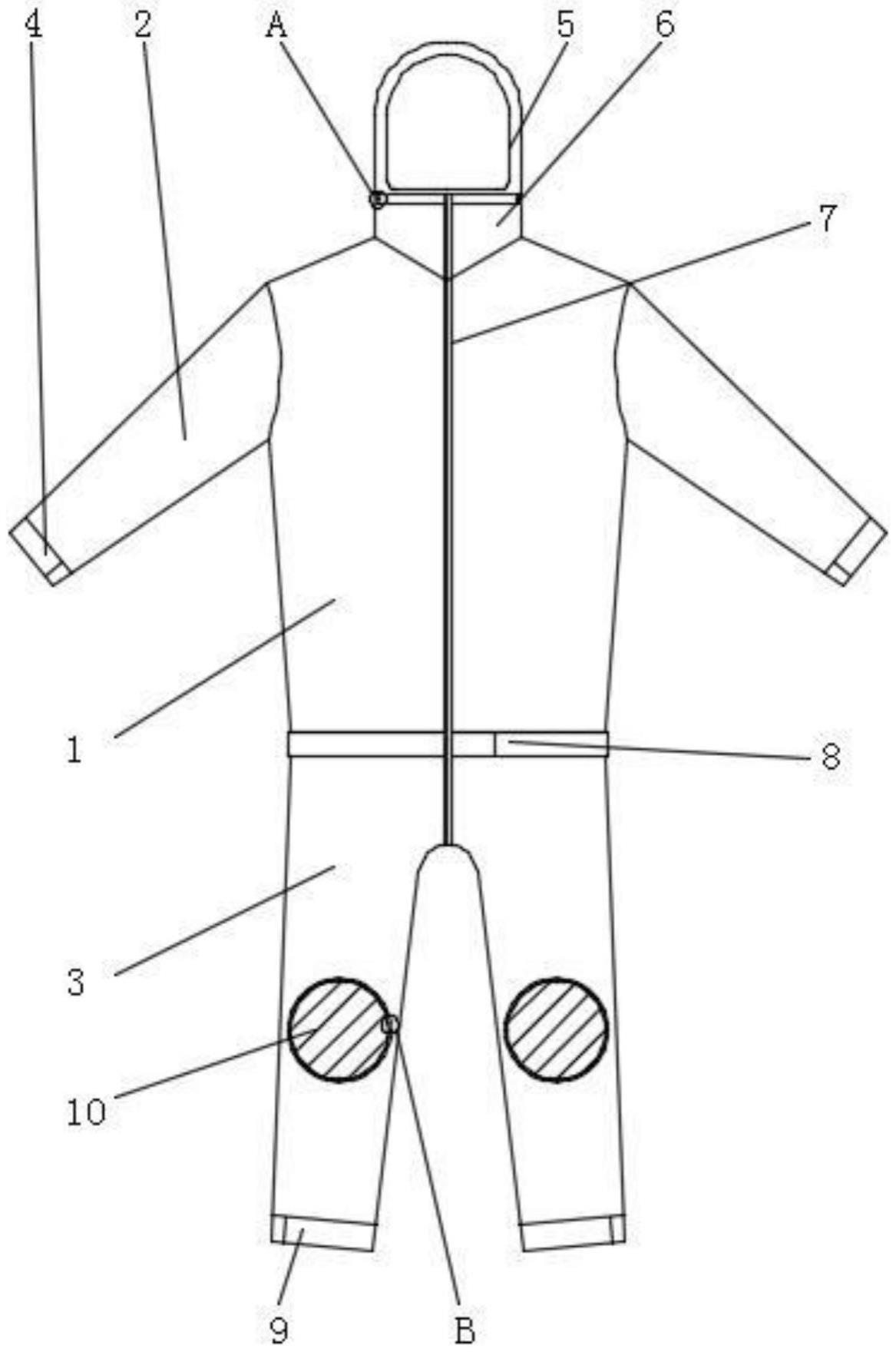 一种消防救援用气凝胶耐高温防火服的制作方法