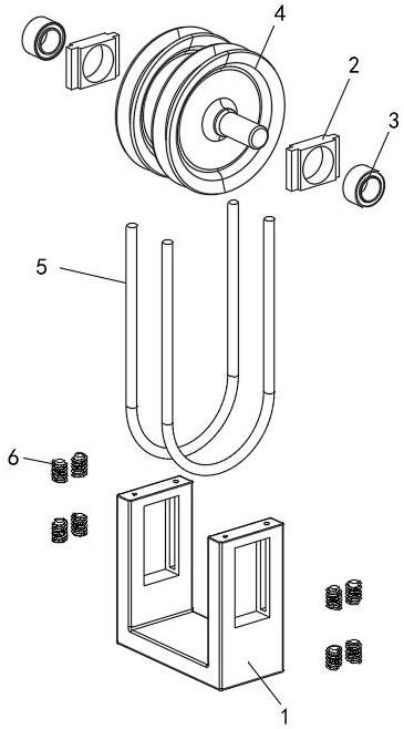 一种吊装钢绳的滑轮结构的制作方法