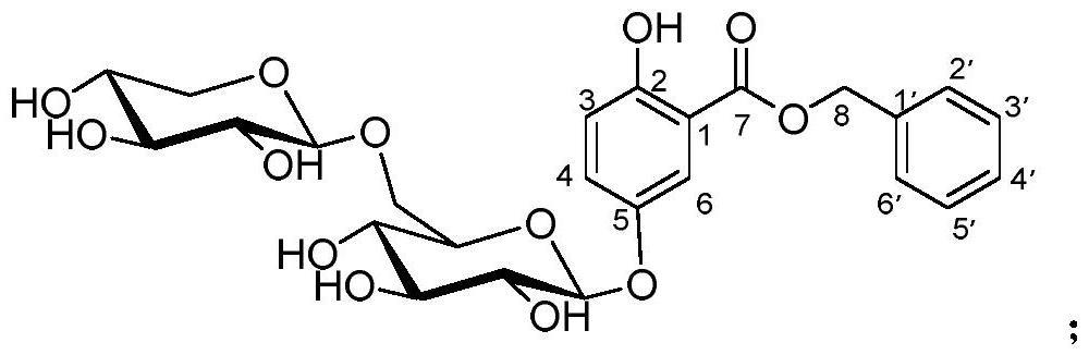 一种从山茱萸叶中制备山茱萸新苷F的方法及其应用