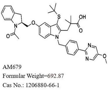 AM679在上调EFTUD2表达和抑制HBV药物中的用途