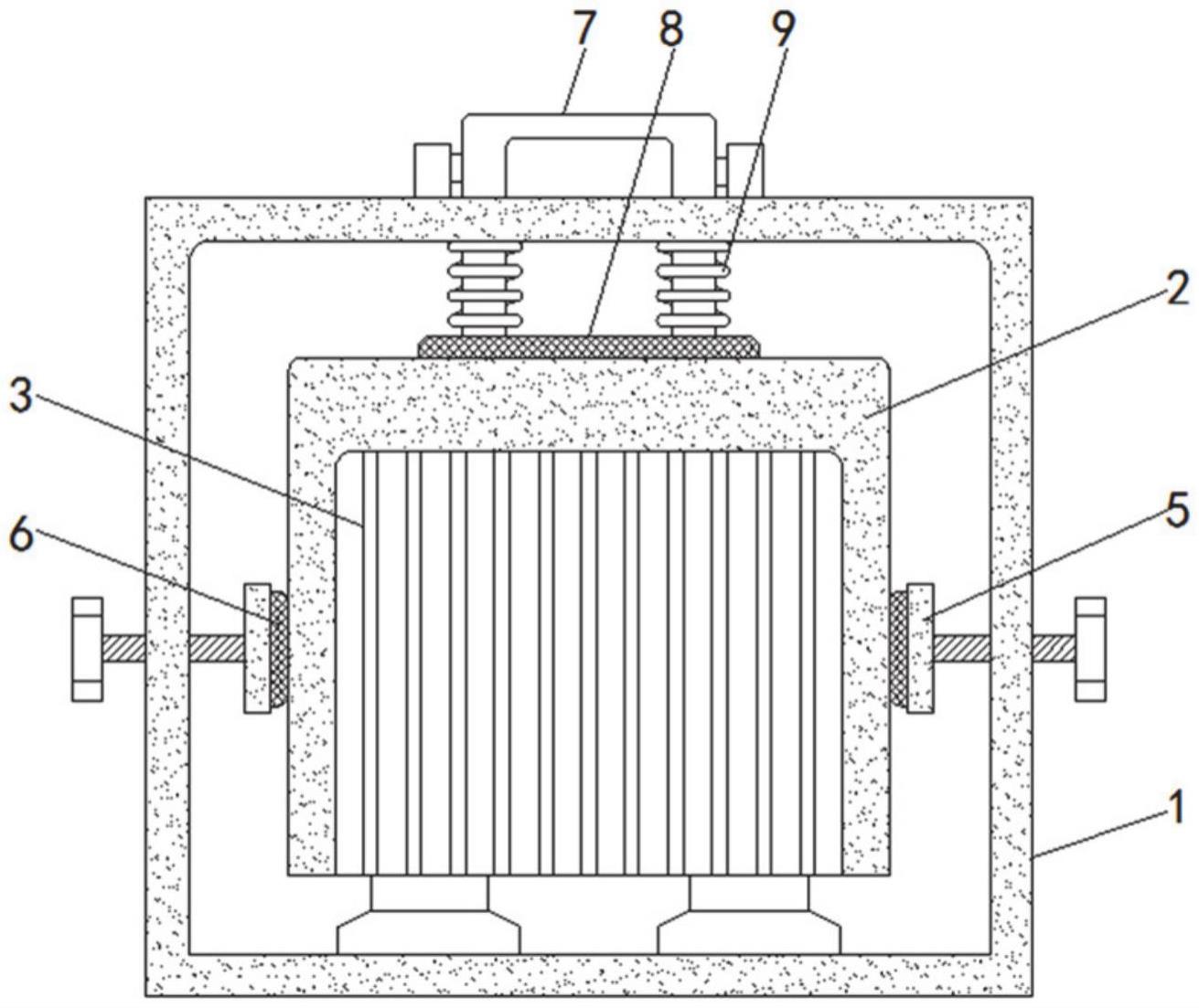 一种电气柜用的继电保护器安装结构的制作方法