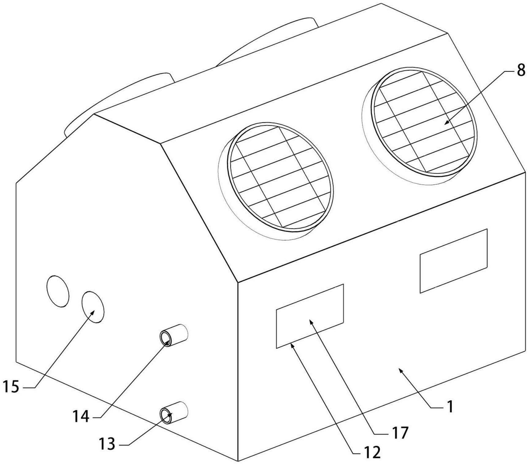 一种低噪音空气源热泵的制作方法