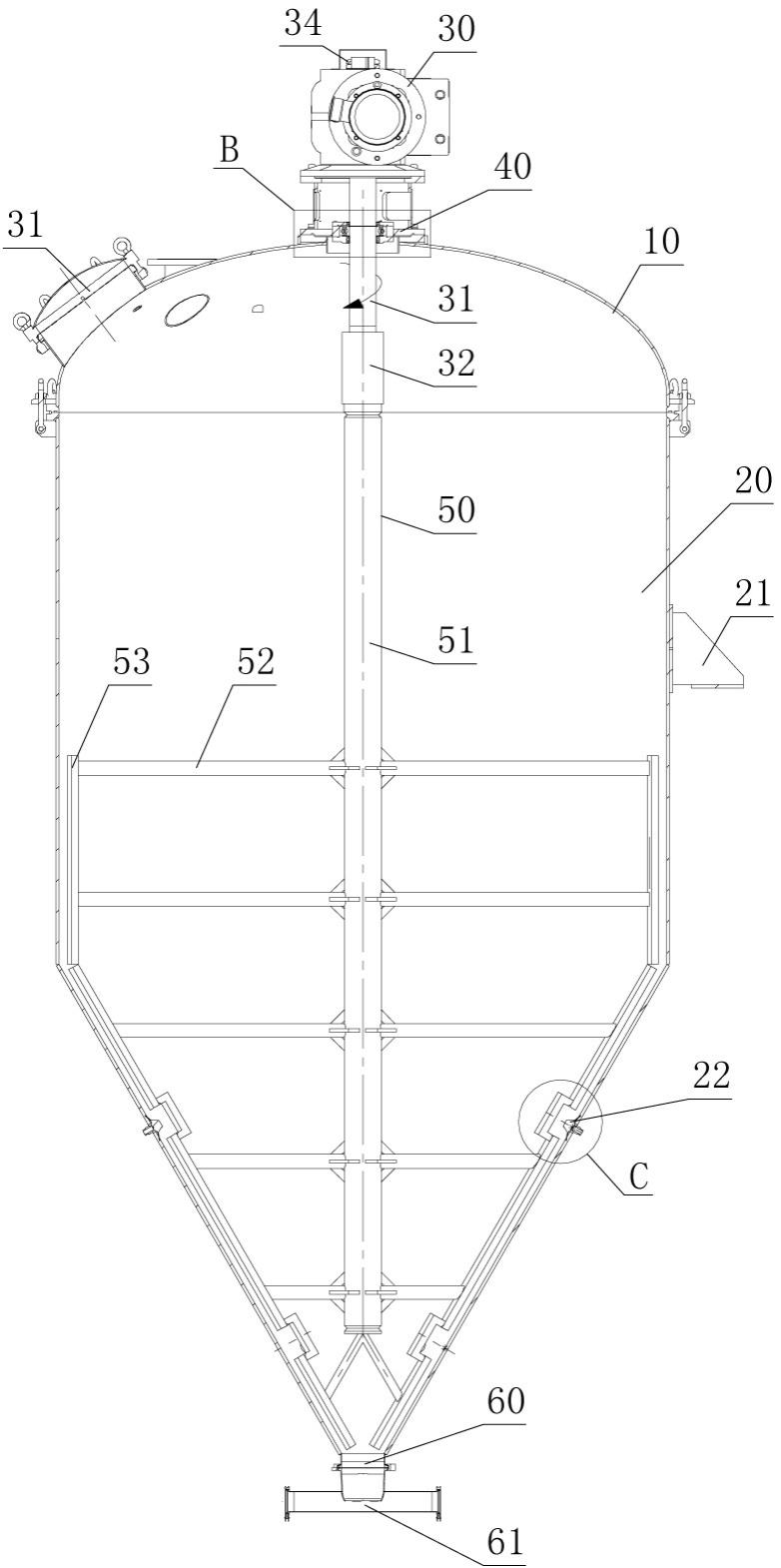 二氧化硅粉体动态储存装置的制作方法