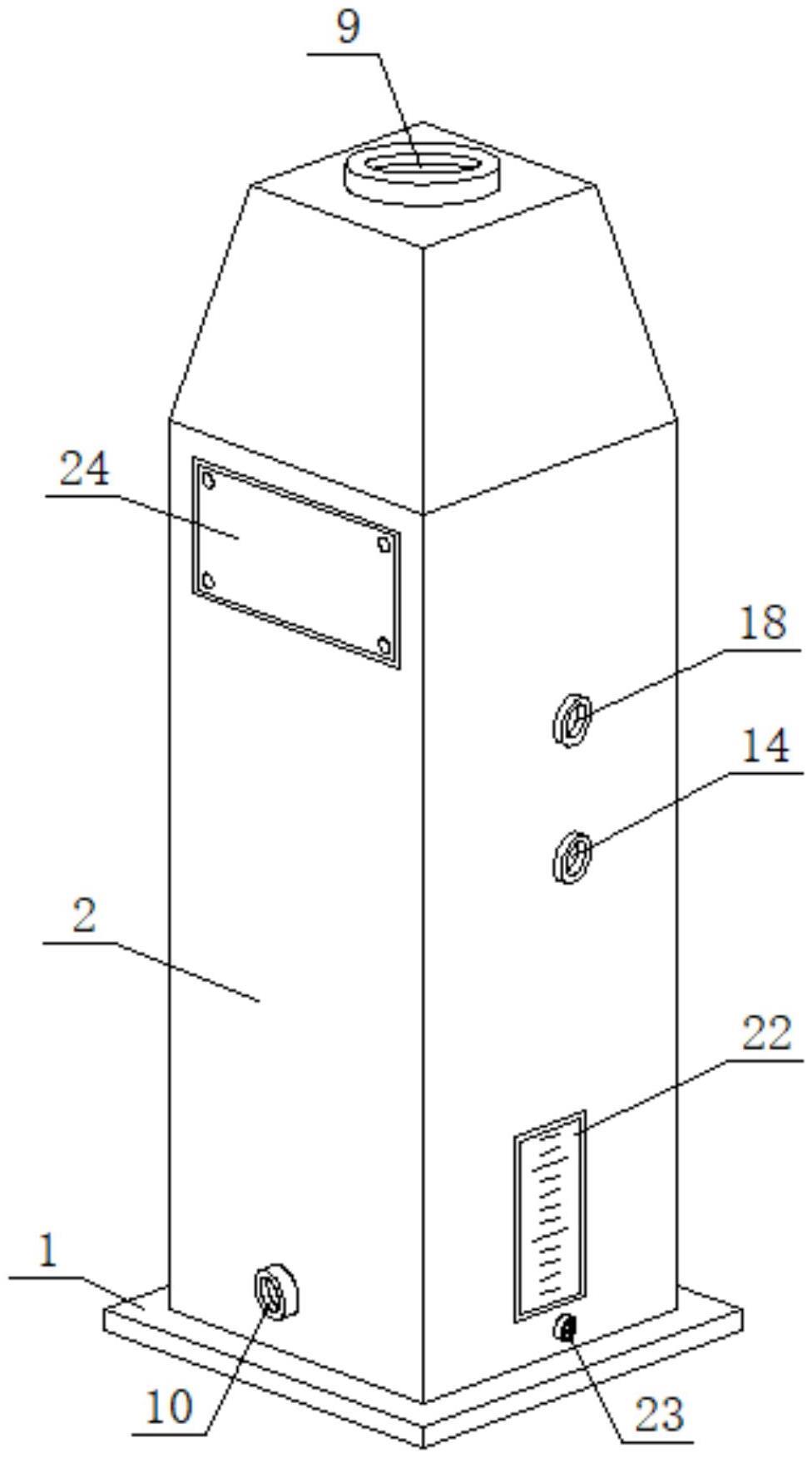 一种热洁炉尾气净化机构的制作方法