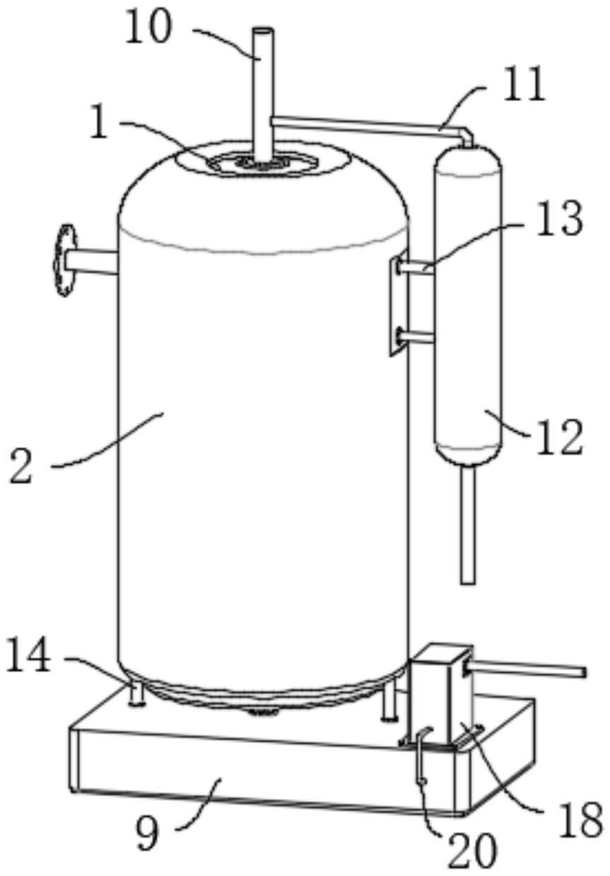 一种组合式甲醇蒸发器预热装置的制作方法