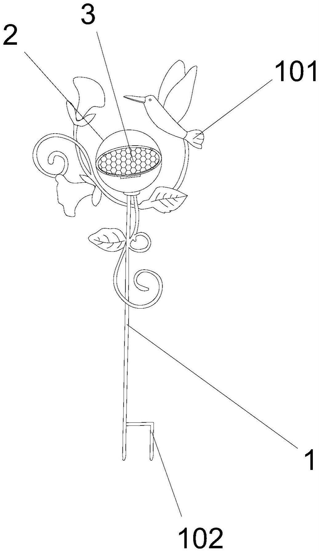 一种具备角度调节功能的光能铁质插件的制作方法